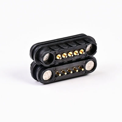 3A 2A Stroommagnetische connector 5P Magnetische mannelijke vrouwelijke connector