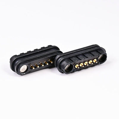 3A 2A Stroommagnetische connector 5P Magnetische mannelijke vrouwelijke connector