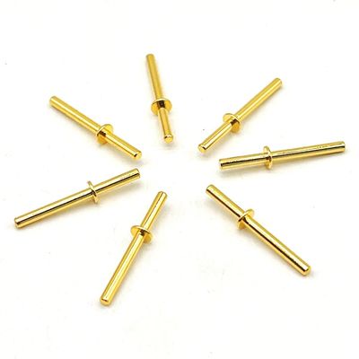 High Power Reel Pack 3A 12V verguld SMT Pogo Pin 3mm Hoogte 2,5mm Diameter