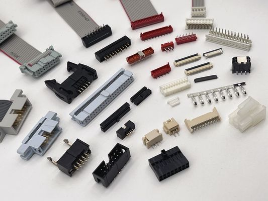 Micro Match Connector Flat Electrical Wire IDC UL2651 Red Flat Ribbon Cable