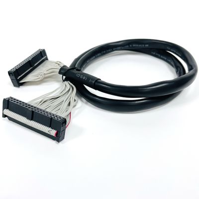 2.0mm 40 pin IDC Flat Ribbon Cable Assembly met geblokkeerde koperdraadgeleider