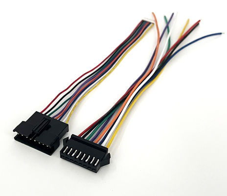 UL1007 Draadharness Assembly 2 Pin 6 Pin 8 Pin Custom Electrical Cable Assemblies