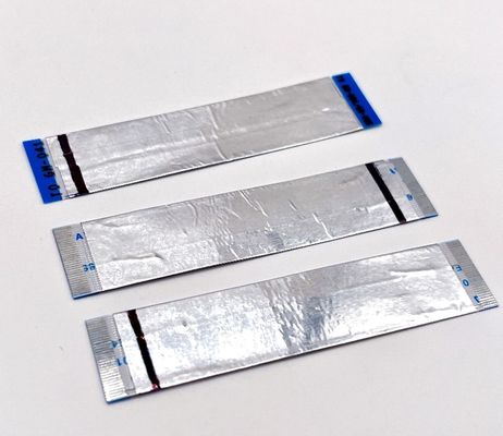 0.5mm Pitch FPC Flat Flex Cable voor 80c 60v 10p 40p 60cm geblokkeerde koperdraad
