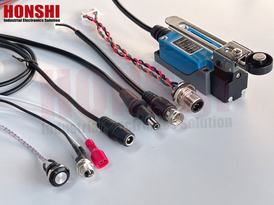 24AWG 3 Pin Dupont Electronic Wire Harness Vrouwelijk en Mannelijk Met 2.54mm Connector