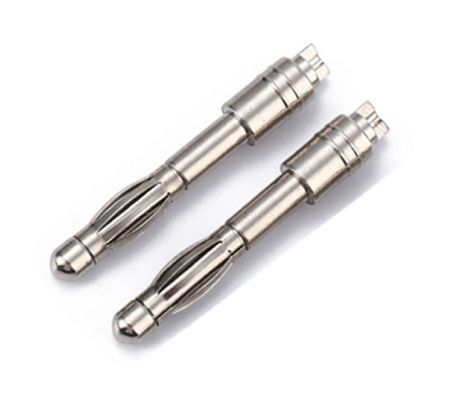 Banana Bullet Plug Connector 2.5mm 3.0mm 3.5mm 4.0mm 4.5mm 5.0mm Met bewerkte pinnen