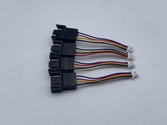 Gepersonaliseerde JST SM2.5 4 Pin To JST SH1.0 4 Pin Draad Harness Met Tin Plated Conductor