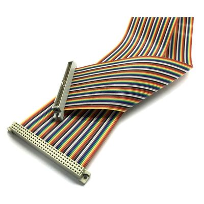 2.54mm 40 pin IDC Flat Ribbon Cable UL2651 standaard Voor automobiel