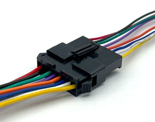 Aanpasbare JST SM2.5 8 pin connector elektrische draad harnas assemblage ul1007 24awg