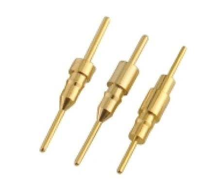 Bewerkte vrouwelijke koppenpen Dia1.48xL9.40 Clip Contact 4/6 Finger Tin Plated
