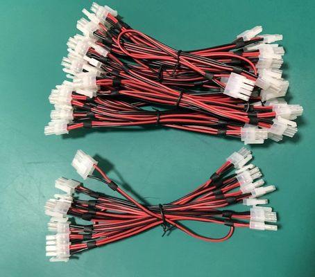 Custom JST Electrical Wire Harness Assembly XH 2.5 4 Pin To MX3.0mm 4p Connector