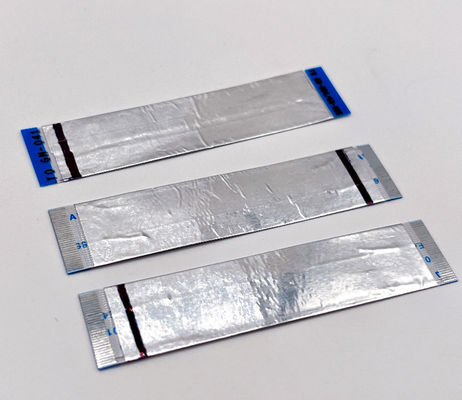 Elektronische platte, flexibele kabel met 8 pinnen Goudgeplatte 1,25 mm 10 cm Ffc-kabel UL20624 80C 60V