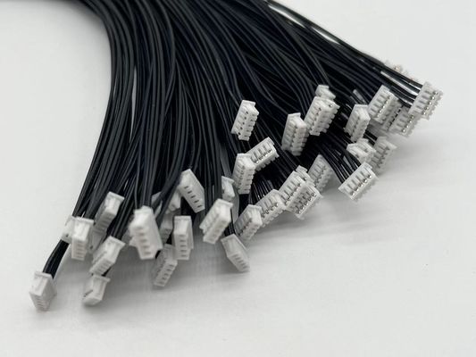 Gepersonaliseerde lengte elektrische draad harnas Dupont 4 pin naar JST SH 1.0 4 pin connector