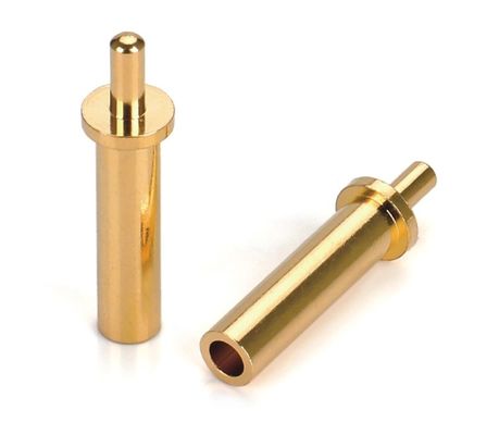 OEM CNC Messing Bewerkte Pins Contacten Automatische draaibank Proces Op maat gemaakte grootte