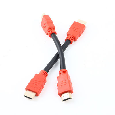 Goudgeplatte gevormde kabelverzameling 4K HDTVI 1.4 2.0 Kabel 30AWG Voor pc-tv
