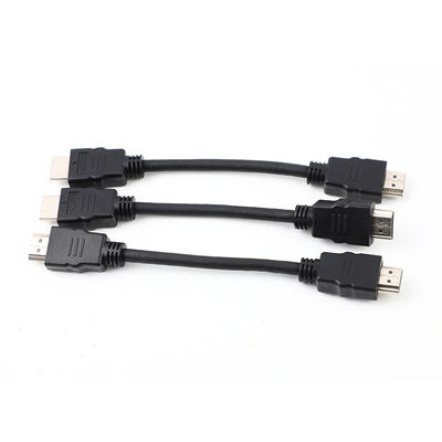 Goudgeplatte gevormde kabelverzameling 4K HDTVI 1.4 2.0 Kabel 30AWG Voor pc-tv