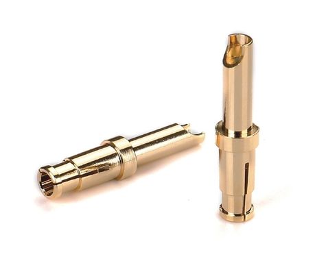 Gepersonaliseerde CNC Messing Pins High Voltage EV Charging Contact Plug Vrouwelijke Pins