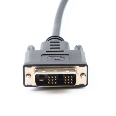 DVI 18 1 Man tot man HD gevormde kabelassemblage OD6.0 Voor HDTV UL20276 30Awg