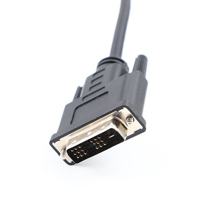 DVI 18 1 Man tot man HD gevormde kabelassemblage OD6.0 Voor HDTV UL20276 30Awg
