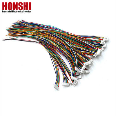 Elektronisch draadgordelassemblage 2 3 4 pin JST-connector en OEM-kabel specificaties