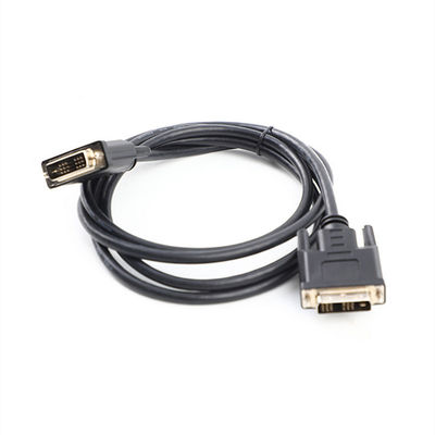 DVI 18 1 Man tot man HD gevormde kabelassemblage OD6.0 Voor HDTV UL20276 30Awg