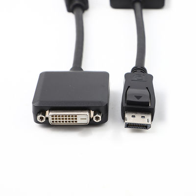 DP Mannelijke naar DVI Vrouwelijke Adapterkabel 200mm Goud Palted Voor PC TV Elektronische verbinding