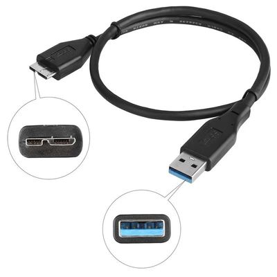 Snel opladen Gegevensoverdracht USB-kabel 28AWG Gegevenskabel aangepaste lengte