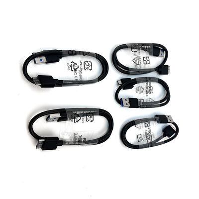 Snel opladen Gegevensoverdracht USB-kabel 28AWG Gegevenskabel aangepaste lengte