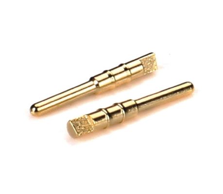 Goudgeplatteed Messing CNC-bewerkte pinnen Hoogprecisie Koperen Pin Connector