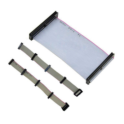 2.0mm Flat Ribbon Cable Assembly IDC TO IDC 20Pin Socket met UL2651 28awg