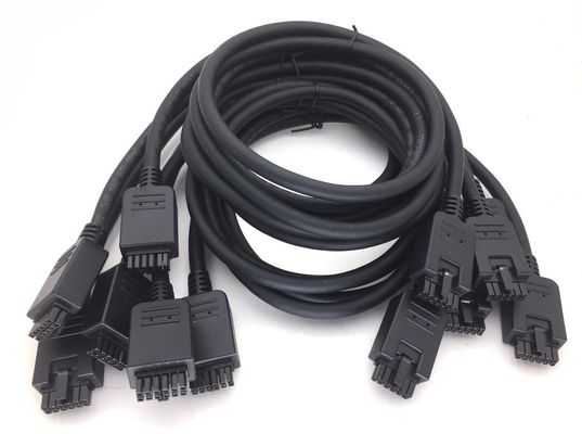 14 Pin Micro Fit 3.0 Overmolding Molded Cable Assembly UL20276 430251400 PVC-kabel