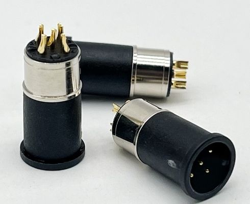 M12 5 Pin Vrouwelijke en mannelijke panel Mount Multi Pin Circular Cable Connectors Waterdicht