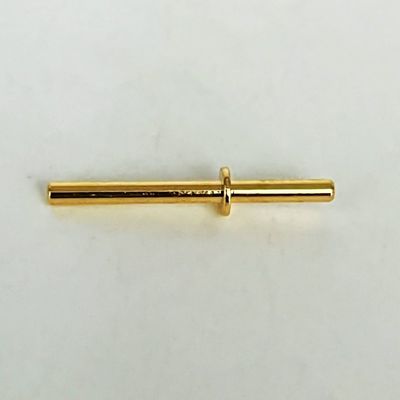 Goudgeplatte bronsbewerkte pinnen 1,6x20 mm voor CNC-verticaal bewerkingscentrum