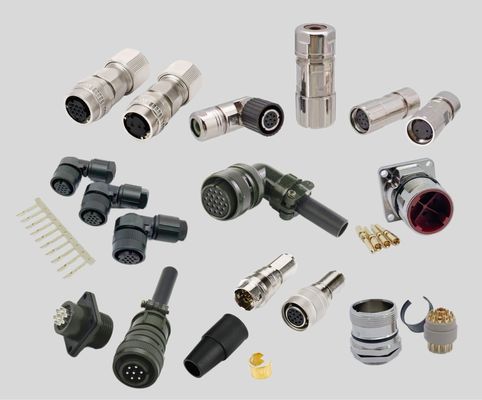 M12 5 Pin Vrouwelijke en mannelijke panel Mount Multi Pin Circular Cable Connectors Waterdicht