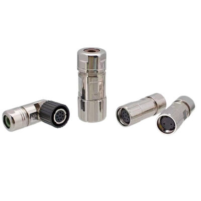 2 pin 10 pin DDK waterdichte cirkelvormige connector met soldeerkop