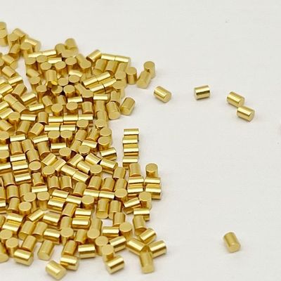 Custom Messing Bewerkte Pins Pad SMT Type Gold Plating 1.5mm Man Voor verbindingen