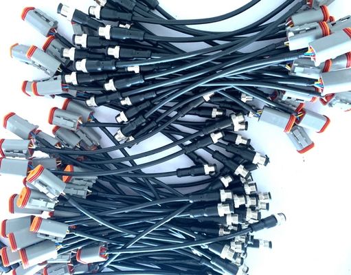 Op maat gemaakte auto bedrading harnas 24 pin Voor 24 - 32AWG draad verbindingen