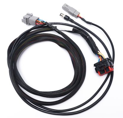 Op maat gemaakte auto bedrading harnas 24 pin Voor 24 - 32AWG draad verbindingen