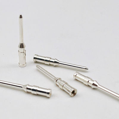 Energy EV Charging Machining Pin High Current Terminal Crown Spring Connector