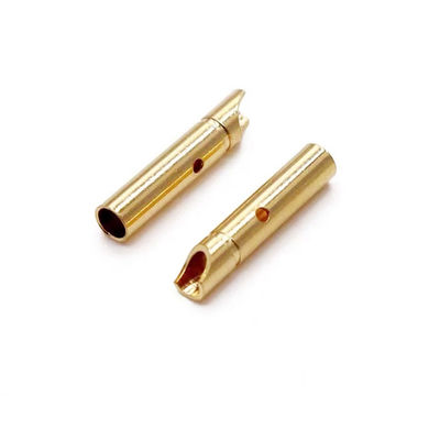 Banana Plug Precision Bewerkte Multilam Pin Contact 4mm Solder Cup Terminatie