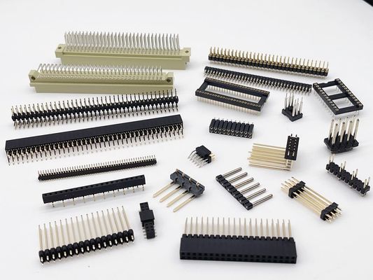 2.54mm Dual Row PCB H3.0mm 7.4mm Rechte Messing Bewerkte Ronde Vrouwelijke Kopverbinding