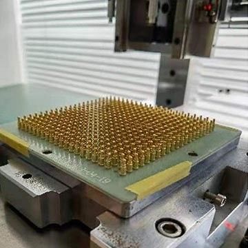 Spring Force Pogo Pin Connector met werkhoogte 4,9 mm Dip Type Pogo Pin