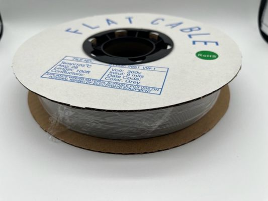 4 pin - 64 pin op maat gemaakte platte kabel grijze toonhoogte 1,27 mm lintkabel 76,5 M/rol