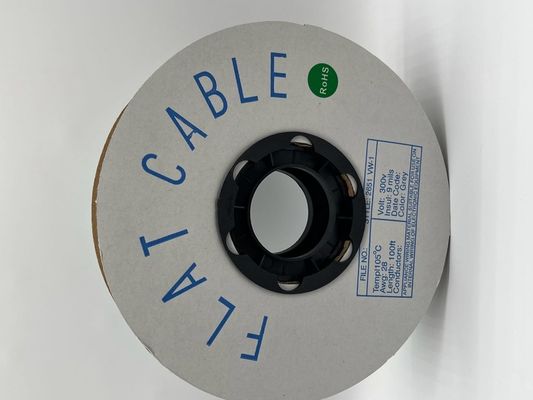 4 pin - 64 pin op maat gemaakte platte kabel grijze toonhoogte 1,27 mm lintkabel 76,5 M/rol