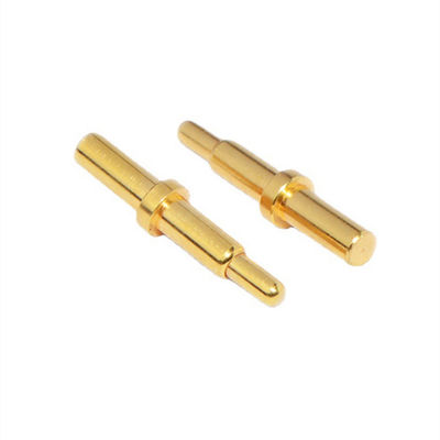 10.65mm Messing Spring Loaded Pin SMT Type Gold Plated Pogo Pin Voor Temperatuurverbindingen
