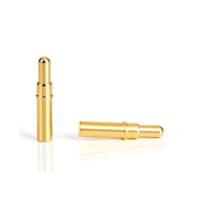 10.65mm Messing Spring Loaded Pin SMT Type Gold Plated Pogo Pin Voor Temperatuurverbindingen