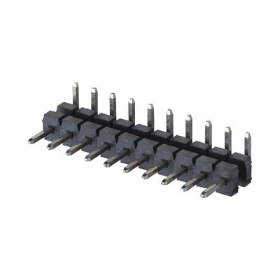 5.08mm Pitch Single Row Header Connector Straight Dip Type 2 - 20 Pin H2.5mm