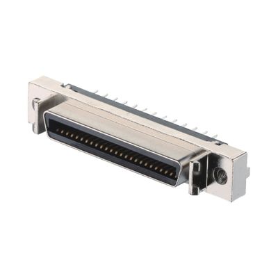 Zinklegeringsschel materiaal 68 pin SCSI connector soldeer type VHDCI HPCN man