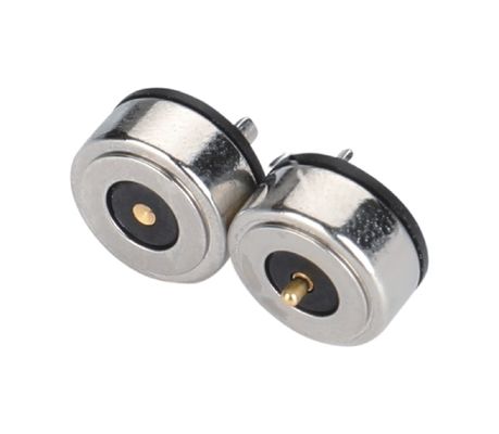 50mohm Max Contactweerstand Custom M812 Pogo Pin Magnetic Power Connector voor langdurige duurzaamheid