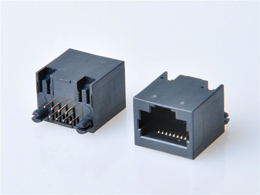 8p8c RJ45 Jack Connector PCB Mount Voor Netwerk Socket Internet Modulaire Koperlegering