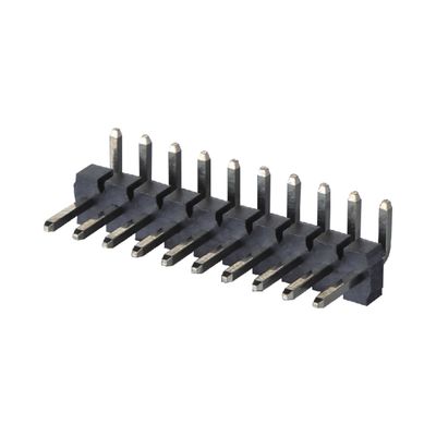 3.96mm Goud bekleed PCB Pin Header Connector Single Row SMT Type 2 - 20 Pin H3.2mm